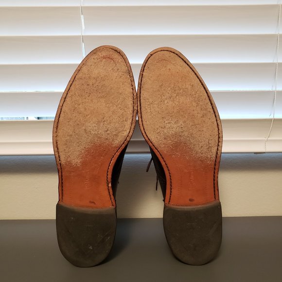 ALLEN EDMONDS Derby Shoes in Brown, Men\'s Size 9.5, Width D - Medium main image 9